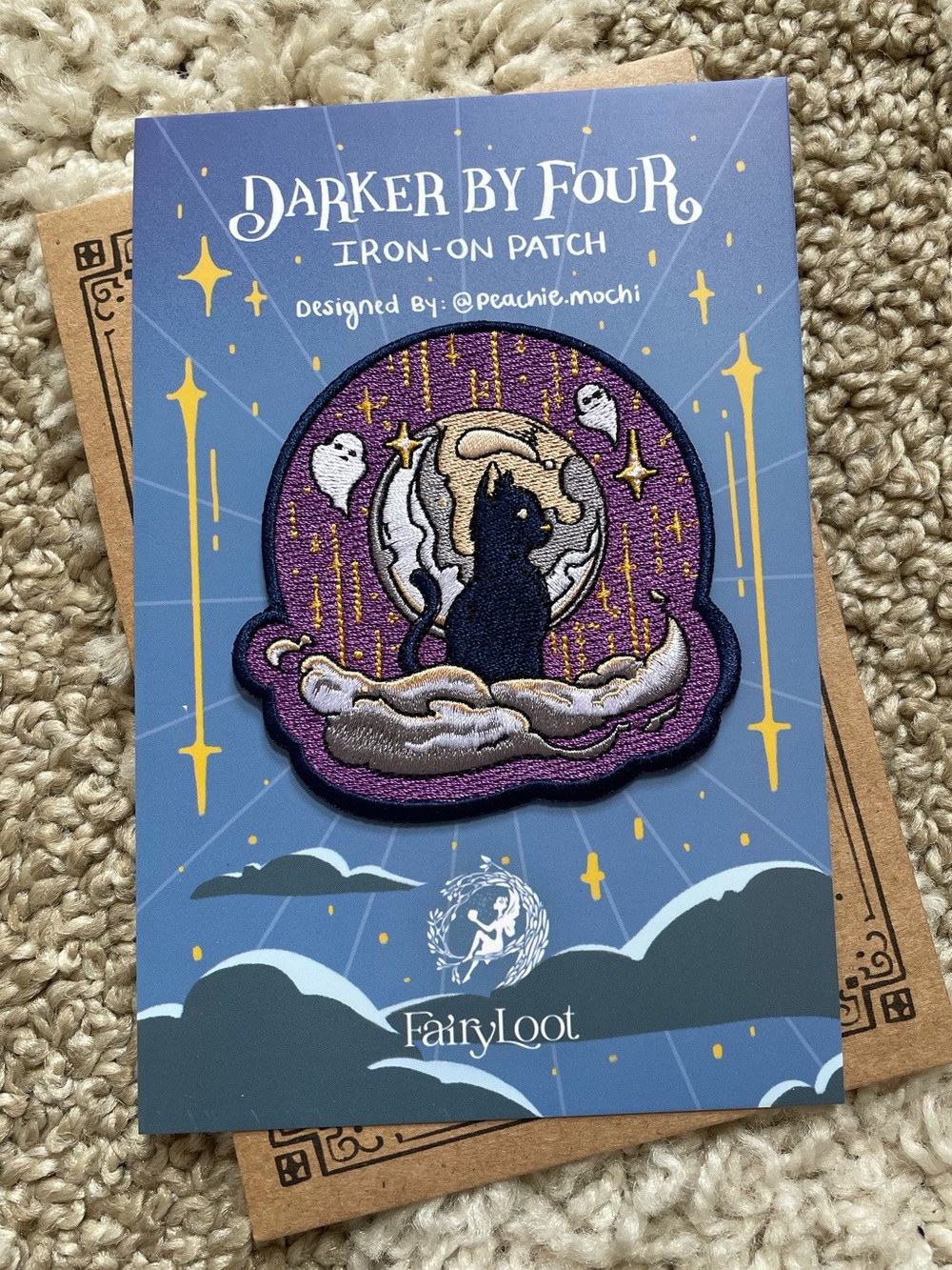 Darker By Four Iron-On Patch